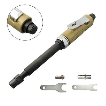 

Long Air Die Grinder 1/4Inch Extended Neck Tool High Speed Polishing Air Grinder