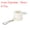 White, variant on Uxcell Flag Pole Rings Mounting Clips Rotating Fasteners 6 Pack White 19mm x 27mm
