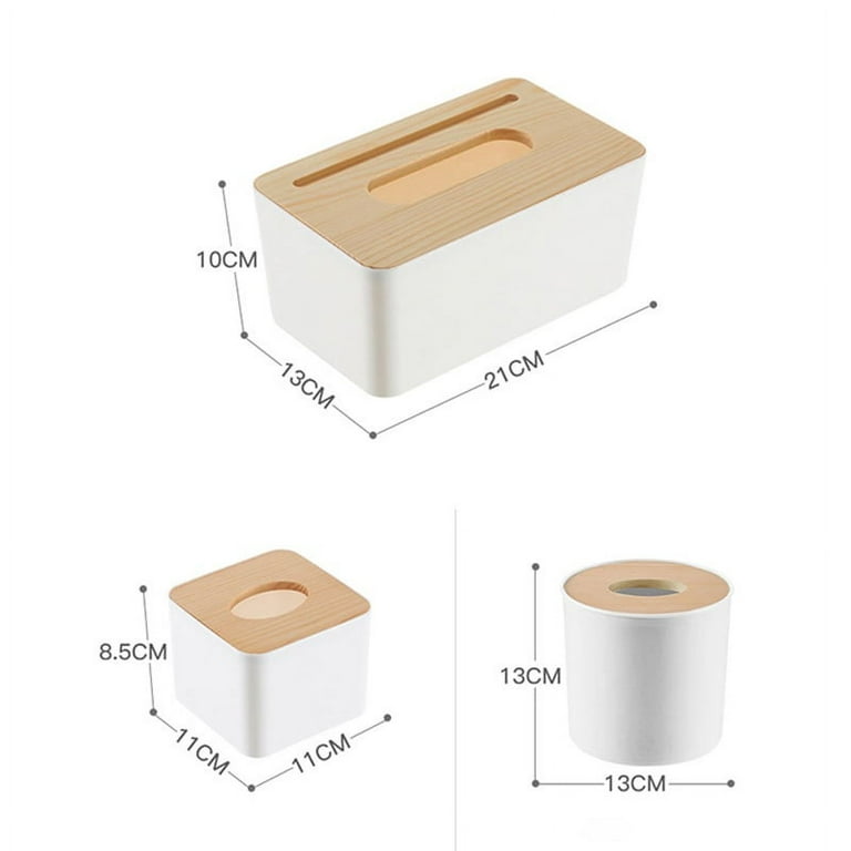 1pc Desktop Tissue Paper Storage Box Nordic Style Multi-functional Tissue  Box For Living Room, Dining Room, Coffee Table