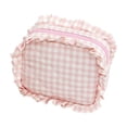 thumbnail image 3 of Travel Makeup Bag Set Quilted Cosmetic Organizer Pouch for Women Girls Stylish Mini Storage Solution, 3 of 3