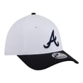 thumbnail image 3 of Toddler New Era  White Atlanta Braves Baseball 39THIRTY M-Crown Adjustable Hat, 3 of 7
