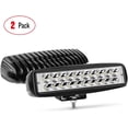 thumbnail image 2 of 9 Inch LED Pod Lights 2PCS 9-inch Red LED Offroad Lights - 408W 40,800LM Spot Beam Pod Lights For Trucks & ATVs Round Pod Light Bar 2 of 10