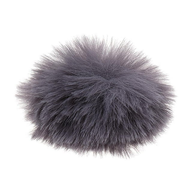 Tachiuwa Accessoire de Pare-Brise Anti-Vent pour Microphone Extérieur - Gris