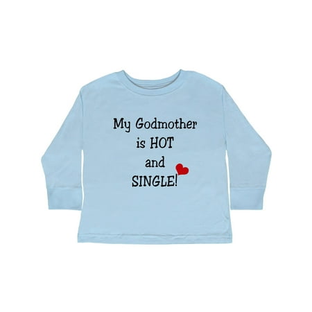

Inktastic Single Godmother Gift Toddler Boy or Toddler Girl Long Sleeve T-Shirt