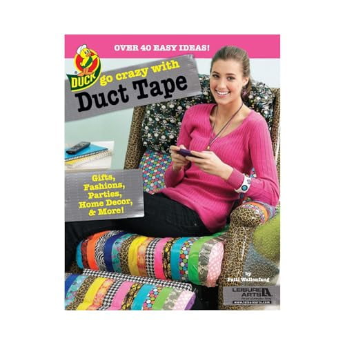 Pre-Owned Leisure Arts Go Crazy with Duct Tape Book, 9781464704581, 1464704589, Paperback, 1 edition