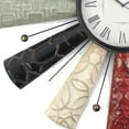 thumbnail image 2 of Benjara BM217262 Metal Wall Clock with Metal Panels & Textured Pattern, Multi Color, 2 of 2