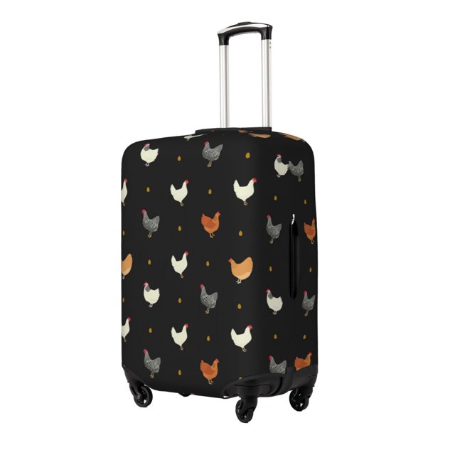 Fotbe Funny Chicken Funda Protectora para Equipaje, Antirrayones y Resistente a la Suciedad, Compatible con Maletas de 18 a 32 Pulgadas-Medium
