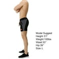 thumbnail image 7 of BROKIG Mens 5" Gym Bodybuilding Shorts Running Workout Lightweight Shorts with Pockets (Medium, Black), 7 of 7