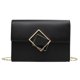 thumbnail image 1 of Sywqhk Bolsos De Hombro Con Cadena De Color Sólido Bolsos Cruzados De Cuero Pu Para Mujer (Negro) Sywqhk Para estrenar, 1 of 7