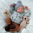 thumbnail image 4 of Muñeca Reborn Babeside Relike Boy Noah de 50 cm con accesorio, 4 of 7