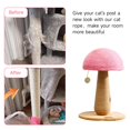 thumbnail image 2 of Multicolor Natural Hemp Ropeï¼Œ Repair and Replace Scratching Postï¼Œ 1/4" Rope Cat Scratch Post DIY Jute Twine,Natural Hemp Rope for Scratching Post Tree Replacement. (Pink, 20M), 2 of 7