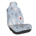 thumbnail image 1 of Wukai Blue Butterfly Full Set Car Seat Covers with Soft Padding Universal Auto Front Seats Protector and Cushion Mat, 1 of 5