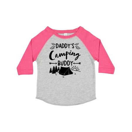 

Inktastic Daddys Camping Buddy Gift Toddler Boy or Toddler Girl T-Shirt