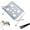 Gray, variant on 2-in-1 Foldable Pet Grooming Bed - Dog Grooming Table Alternative, Breathable Mesh Sling with Frame for Small Dogs & Cats, Nail Trimming Bathing