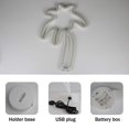 thumbnail image 3 of Palm Tree Led Neon Sign Night Light With Base Coconut Tree Marquee Night Lamp Table Light Best Gift, 3 of 5