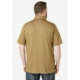 thumbnail image 2 of KingSize Men's Big & Tall Heavyweight Jersey Polo Shirt, 2 of 5