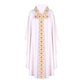 thumbnail image 1 of Cleric Robe Gothic Minister Arabic Mass Halloween Prayer Garb Stage Performance Role Play Versatile Wear, 1 of 2