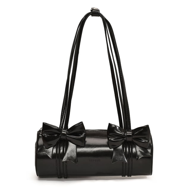 Bolso Bandolera Informal Diario para Mujer Con Lazo Cuero PU Al Aire Libre