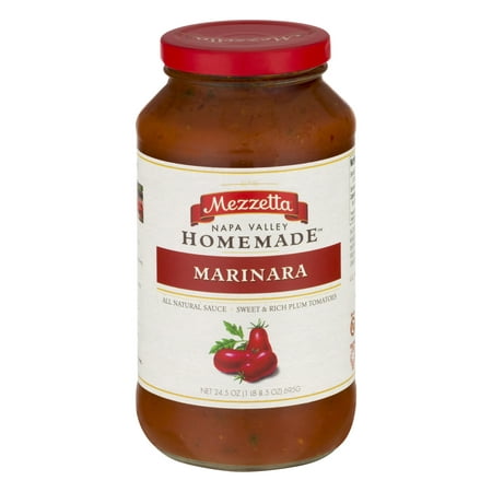 Mezzetta Napa Valley Homemade Sauce Marinara, 24.5 (Best Sauce For Homemade Pasta)