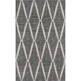 thumbnail image 1 of Erin Gates RIVERRIV-1BLK5076 Tapis Rectangulaire Tissé à la Main, Noir - 5 Pi. x 7 Pi. 6 Po., 1 of 4