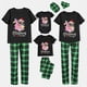 thumbnail image 3 of Pijamas familiares navideños a juego, conjuntos de pijamas negros para mascotas, Navidad en julio, 3 of 4
