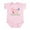 Petal Pink, variant on CafePress - I Love Mommom Infant Bodysuit - Baby Light Bodysuit, Size Newborn - 24 Months