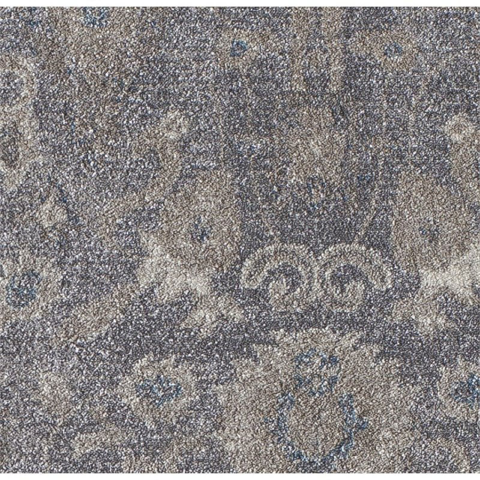 Rugs America Estelle 5'3" x 7'6" Rug in Gray Ivory