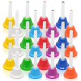 thumbnail image 1 of Hand Bells Conehoy de 8 notas de metal para niños, Navidad, 24 unidades, 1 of 7