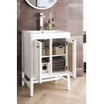 thumbnail image 3 of James Martin Vanities E445-V24-Wg Addison 24" Single Basin Hardwood Vanity Set - White, 3 of 7