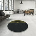 thumbnail image 3 of Ahgly Company Indoor Rectangle Patterned Night Black Area Rugs, 8' x 10', 3 of 6