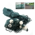 thumbnail image 5 of FETCOI Hand Made Beach Seine/Drag Nets Nylon Beach Seine 2cm/0.8" Fishing Cast Monofilament Nets (3x20M / 10x65FT), 5 of 12