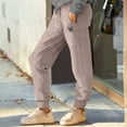 thumbnail image 5 of Dalix Butterfly Embroidered Washed Jogger Pant Soft Fleece Relaxed Fit Lounge Womens in Zinc 3XL XXX-Large, 5 of 5