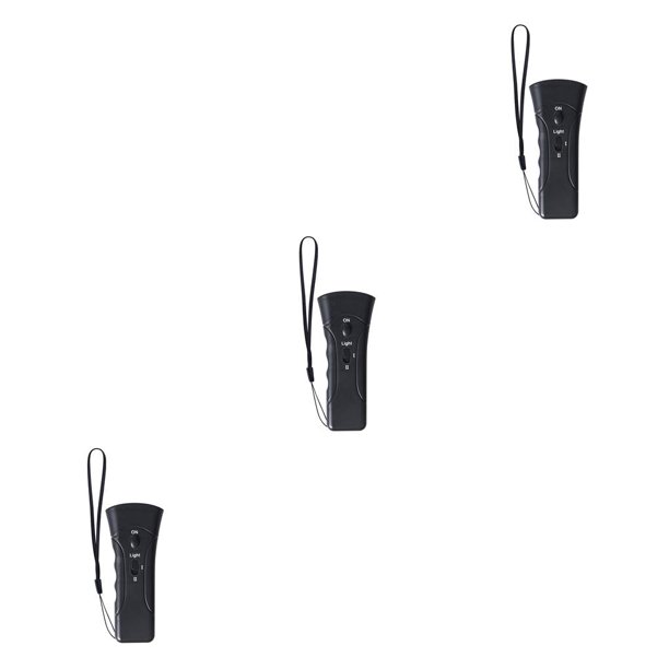 Billuyoard Entrenador antiladridos para mascotas ABS, portátil, de mano, alimentado por batería, repuesto de doble cabeza, Sonic, mascotas, Type1 NO1