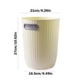 thumbnail image 3 of Guozer Mini Trash Can for Desk 1PCS Garbage Can Car Trash Bin Small Garbage Can without Lid Plastic Trash Can for Dorm, Bathroom, Office, Study Room, Bedroom, 3 of 7