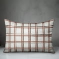 thumbnail image 3 of Creative Products Holiday Plaid on White 20 x 14 Spun Poly Pillow, 3 of 3