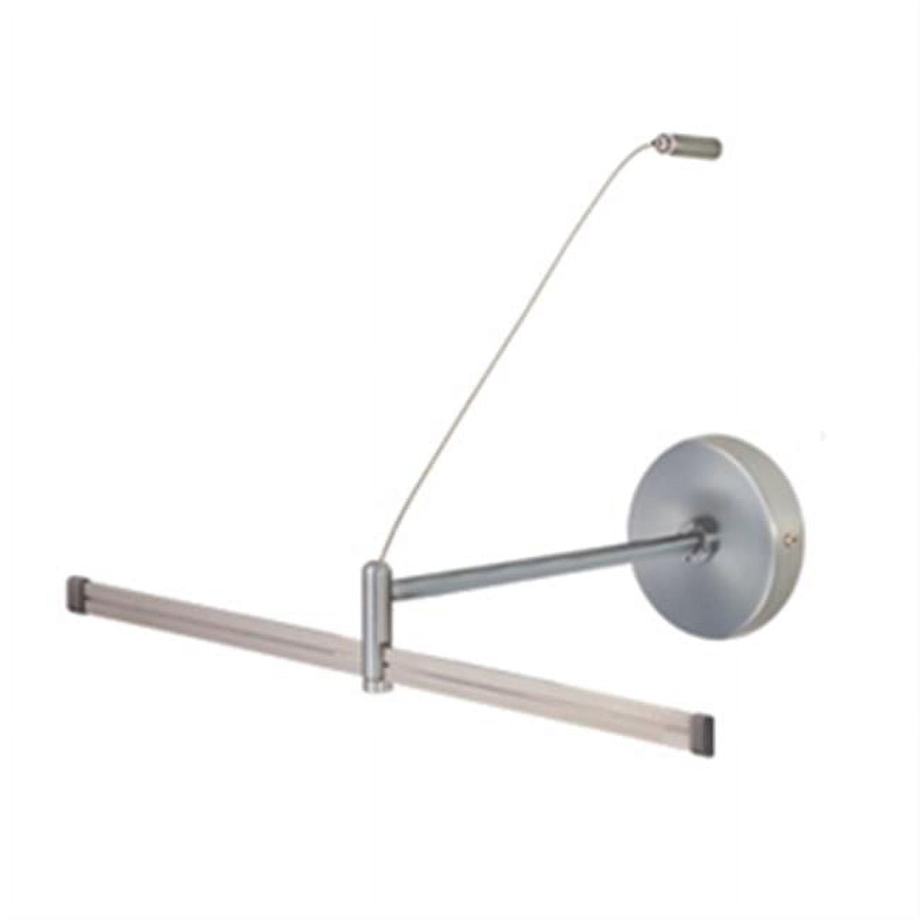 Jesco Lighting MA-WMPF06SN 6 in. Wall Monorail Power Feed Extends Monorail from Wall