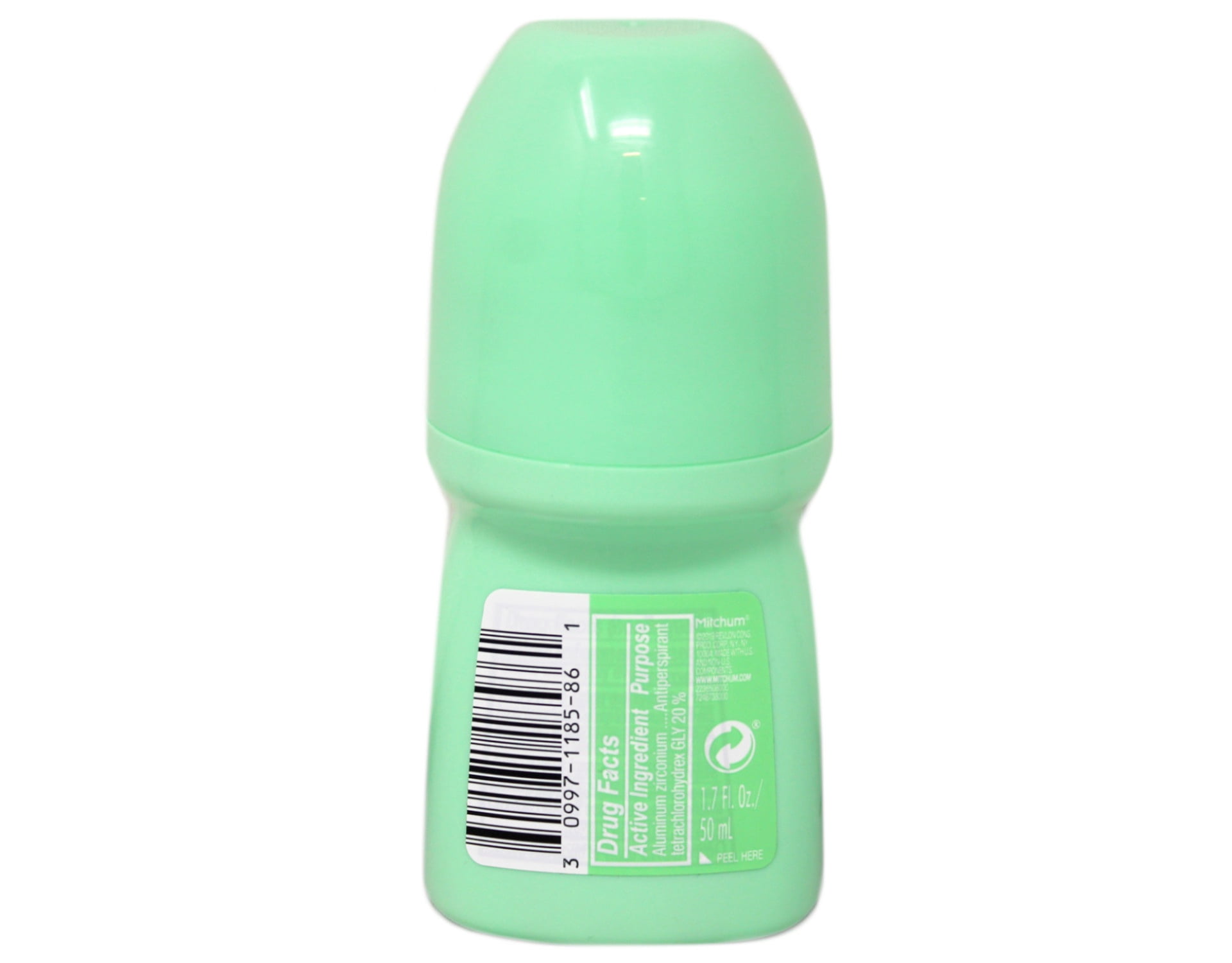 Mitchum Women Roll On Antiperspirant Deodorant Powder Fresh 48 Hour Protection 1.7 oz (Pack of 3)