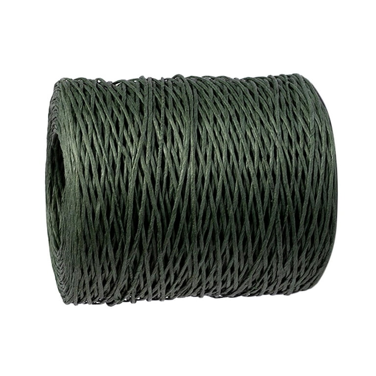 20 Yards Green Metallic Twist Covered Wire for Crafts Flower 