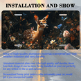thumbnail image 3 of 1 Pcs 2D Flat License Plate Covers & Frames, A Fawn Among Flowers For Decorative Front, Waterproof For Decoration Aluminum License Plate Covers & Frames Cover For Men Women, 12" X 6", 3 of 7