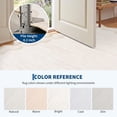 thumbnail image 3 of Hasoo 8' x 10' Beige Scalloped Washable Neutral Area Rug for Living Room Modern Geometric Accent Throw Carpet for Bedroom Non-Slip Floor Cover Room Home Decor, 3 of 7