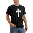 thumbnail image 2 of YDLCAFD Men's Short Sleeve Crewneck Graphic Tee Print Shirts Workout Shirts, 2 of 5