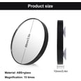 thumbnail image 2 of Magnifying Mirror, 10x Magnifying Mirror, Suction Cup Magnifying Mirror, Pocket Mirror JU, 2 of 5