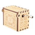 thumbnail image 2 of Caja de música de madera, respetuosa con el medio ambiente, saludable, duradera, fácil de operar, caja de música de madera tallada, exquisita única para nios para regalos de LYUMO Cajas Musicales, 2 of 6