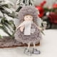 thumbnail image 5 of Bearachild Colgantes de Navidad Hermosa muñeca de lana Decoraciones para árboles de Navidad Juguetes de peluche ligeros Adornos de de Kits de decoración para fiestas Gris Bearachild HA069662-01, 5 of 6
