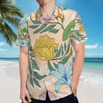 thumbnail image 5 of High Quality Hawaiian Shirts for Men Short Sleeve Aloha Beach Shirt Floral Summer Casual Button Down Shirts Blouses FCEXAP, 5 of 7