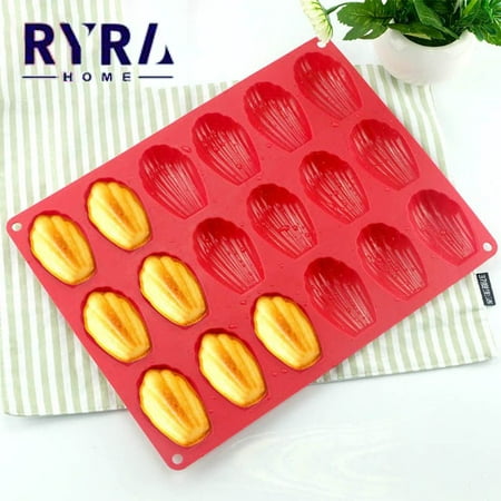 

Madeleine Silicone Cake Mold Cupcake Topper Fondant Baking Chocolate Candy Molds DIY Baby Birthday Party Cake Decorating Tools