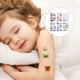 thumbnail image 4 of 12 hojas hermosos tatuajes pegatinas de decoración tatuajes de tobillo pegatinas de cuello, 4 of 7