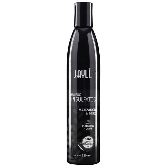 Shampoo Matizador Negro Sin Sulfatos Sin Sal 320ml Productos Jaylí S.A. DE C.V.