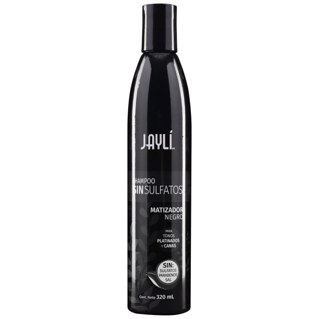 Shampoo Matizador Negro Sin Sulfatos Sin Sal 320ml Productos Jaylí S.A. DE C.V.