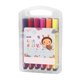 thumbnail image 1 of Juego De Bolígrafos De Acuarela Ticfox 12 Colores, 1 of 12